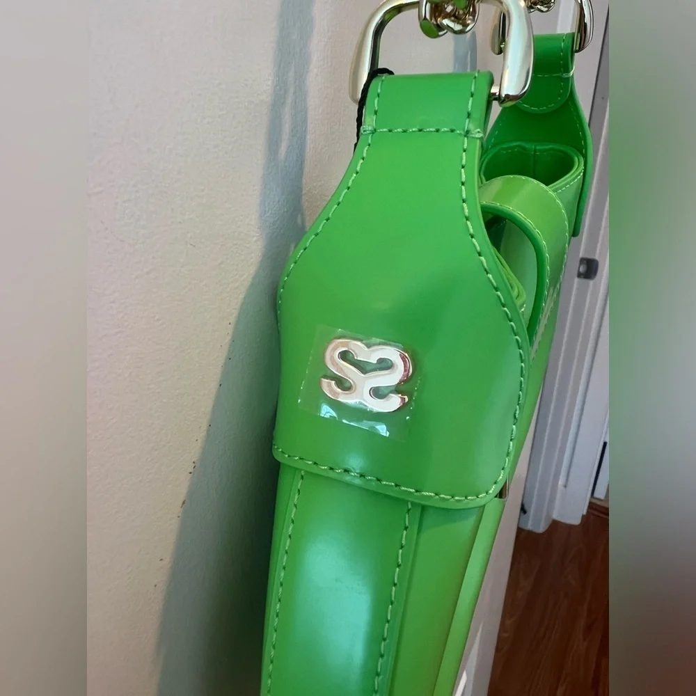 Sandro Sweet Janet Leather Shoulder Bag  NWT - Picture 6 of 16